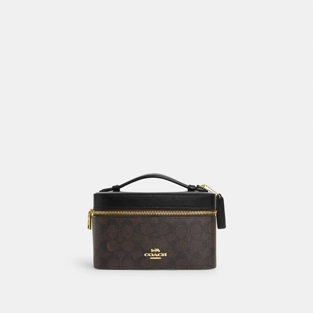 Coach signature coated